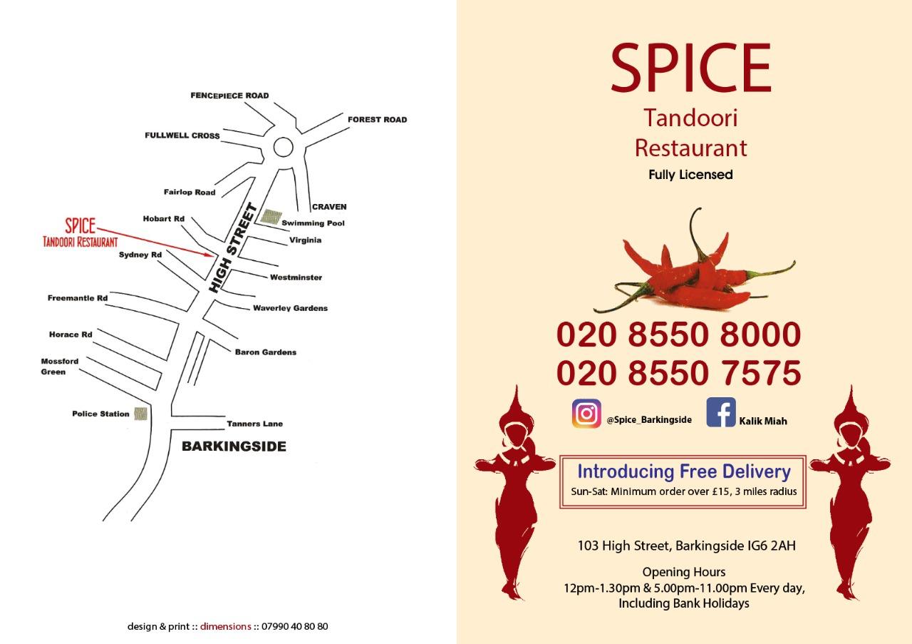 Spice Barkingside logo