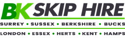 BK Skip Hire logo