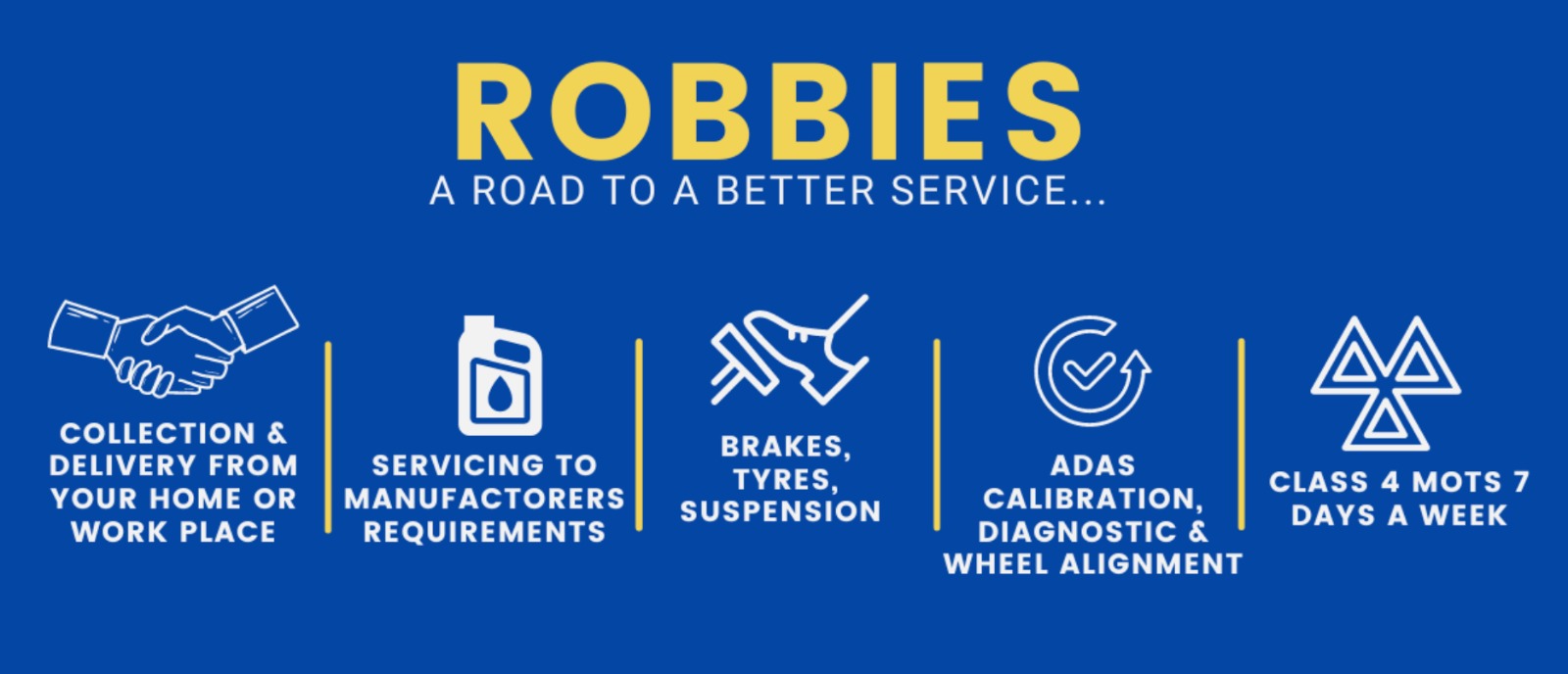 Robbie's Garage logo