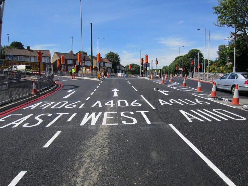 motorway-markings-london